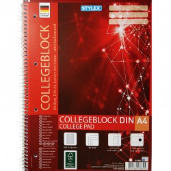 Stylex Collegeblock DIN A4,...