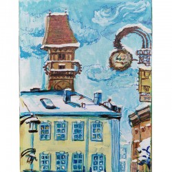 Acrylbild - Rathausturm